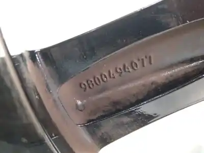 Peça sobressalente para automóvel em segunda mão jante por citroen c3 feel referências oem iam 9800494077  