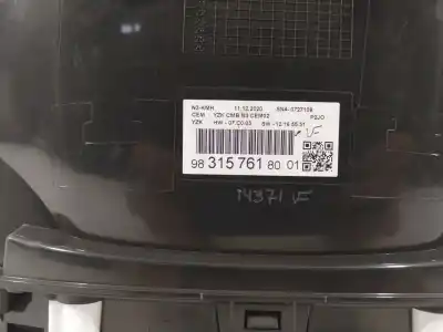 Peça sobressalente para automóvel em segunda mão quadrante por opel corsa f 1.5 (68) referências oem iam 9831576180  