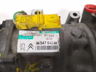 Pezzo di ricambio per auto di seconda mano compressore aria condizionata per citroen c2 (jm_) 1.6 vts riferimenti oem iam 9655191680  