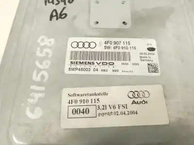 Second-hand car spare part ecu engine control for audi a6 c6 (4f2) 3.2 fsi oem iam references 4f0907115 4f0910115 5wp4500304
