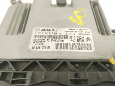 Pezzo di ricambio per auto di seconda mano centralina motore per peugeot 208 i (ca_, cc_) 1.4 hdi riferimenti oem iam 9805947580 0281019820 edc17c10