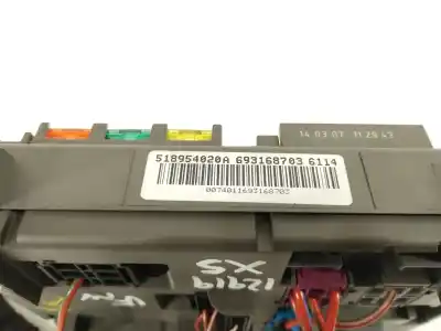 Pezzo di ricambio per auto di seconda mano scatola relè/fusibili per bmw x5 (e70) 3.0d riferimenti oem iam 518954020a 6931687036114 0074011693168703