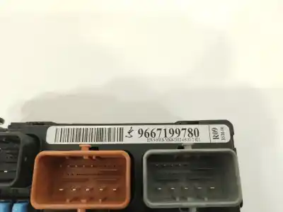 Second-hand car spare part fuse box unit for citroen c3 ii (sc_) 1.4 hdi 70 (sc8hzc, sc8hr0, sc8hp4) oem iam references 9667199780  