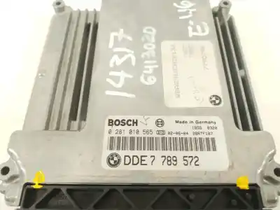 Second-hand car spare part ecu engine control for bmw 3 (e46) 320 d oem iam references 7789572 0281010565 7790796