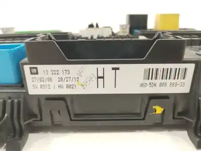 Second-hand car spare part fuse box unit for opel astra h gtc (a04) 1.7 cdti (l08) oem iam references 13222173 5dk00866933 