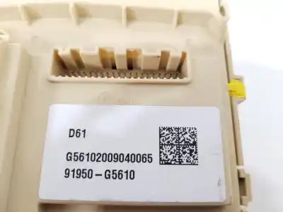 Second-hand car spare part fuse box unit for kia niro (de) 1.6 gdi hybrid oem iam references 91950g5610 g56102009040065 