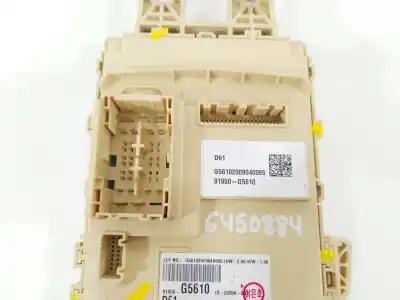 Second-hand car spare part fuse box unit for kia niro (de) 1.6 gdi hybrid oem iam references 91950g5610 g56102009040065 