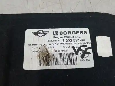Pezzo di ricambio per auto di seconda mano tappeto per mini mini (f56) cooper d riferimenti oem iam 730358806  