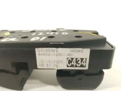 Second-hand car spare part left front power window switch for toyota corolla (_e12_) 1.4 d (nde120_) oem iam references 8480202251b0 8480202251 