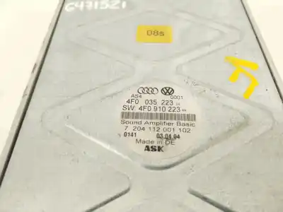 Автозапчастина б/у антенний підсилювач для audi a6 c6 (4f2) 3.2 fsi посилання на oem iam 4f0035223  