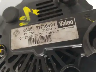 Автозапчастина б/у генератор для lancia ypsilon (101) 1.3 16v multijet argento посилання на oem iam 51718499  