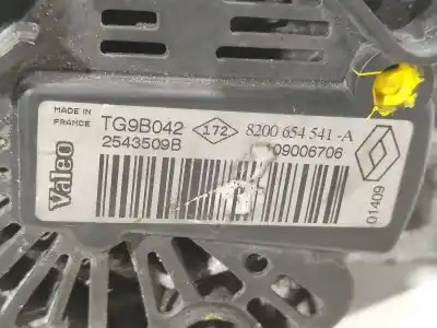 Автозапчастина б/у генератор для renault clio iii emotion посилання на oem iam 8200654541a tg9b042 