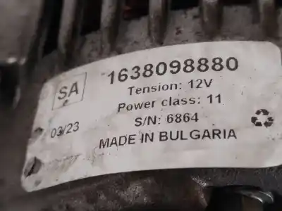 Автозапчастина б/у генератор для opel astra h gtc (a04) 1.7 cdti (l08) посилання на oem iam 1638098880  