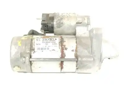 Pezzo di ricambio per auto di seconda mano motorino di avviamento per toyota auris (_e15_) 1.4 d-4d (nde150_) riferimenti oem iam 281000n050 ms4280006200 