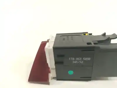 Peça sobressalente para automóvel em segunda mão interruptor 4 piscas - emergência por volkswagen touran (1t3) advance bluemotion referências oem iam 1t0953509b  