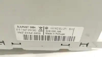 Pezzo di ricambio per auto di seconda mano impianto audio / radio cd per volkswagen golf vi (5k1) 2.0 tdi riferimenti oem iam 3c8035195 8157647239360 7647239360