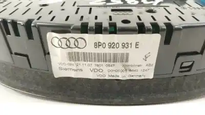 Pezzo di ricambio per auto di seconda mano pannello degli strumenti per audi a3 (8p1) 2.0 tdi riferimenti oem iam 8p0920931e   Pezzo di ricambio per auto di seconda mano pannello degli strumenti per audi a3 (8p1) 2.0 tdi riferimenti oem iam 8p0920931e