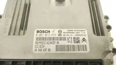 Автозапчасти б/у блок управления двигателем за citroen c4 picasso i monospace (ud_) 1.6 hdi ссылки oem iam 9664843780 0281013872 edc16c34