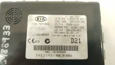 Second-hand car spare part electronic module for kia cee´d business oem iam references 95400a2210  
