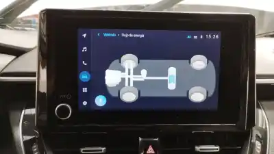 Second-hand car spare part multifunction display for toyota corolla e21 corolla (e21/eh1) basico oem iam references 8610002311 cnss6be5ae 