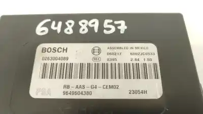 Second-hand car spare part electronic module for citroen c5 ii (rc_) 2.0 hdi (rcrhrh) oem iam references 9649604380 0263004089 