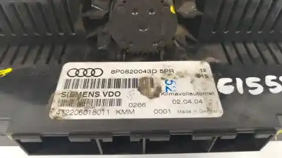 Автозапчастина б/у клімат-контроль для audi a3 (8p) 2.0 tdi посилання на oem iam 8p0820043d  