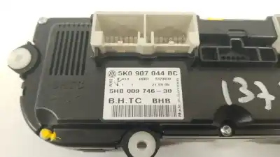 Peça sobressalente para automóvel em segunda mão comando de sofagem (chauffage / ar condicionado) por volkswagen golf vi (5k1) 2.0 tdi referências oem iam 5k0907044bc  