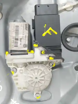 Автозапчастина б/у регулятор переднього правого скла для seat toledo ii (1m2) 1.9 tdi посилання на oem iam 1m0837756 1c1959802a 