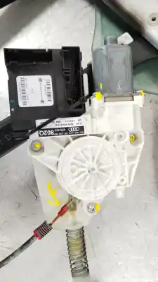 Second-hand car spare part passenger side right window regulator for audi a3 (8p) 1.6 tdi attraction oem iam references 8p0959802q  