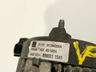 Second-hand car spare part alternator for opel astra h gtc (a04) 1.7 cdti (l08) oem iam references 8980311541  
