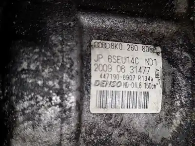 Автозапчастина б/у компресор кондиционера для audi a4 b8 (8k2) 2.0 tdi посилання на oem iam 8k0260805e 4471906907 