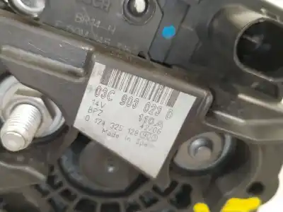 Автозапчастина б/у генератор для audi a3 (8p1) 1.6 fsi посилання на oem iam 03c903023d 0124325128 