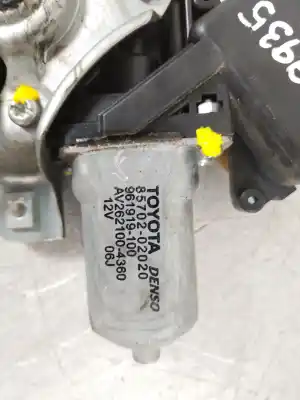 Pezzo di ricambio per auto di seconda mano alzacristalli anteriore sinistro per toyota auris (_e15_) 2.0 d-4d (ade150_) riferimenti oem iam 8572002230a 8570202020 