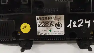 Автозапчастина б/у клімат-контроль для skoda octavia iii combi (5e5, 5e6) 1.6 tdi посилання на oem iam 5e0907044k  