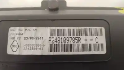 Pezzo di ricambio per auto di seconda mano pannello degli strumenti per renault master iii furgón (fv) 2.3 dci 145 fwd (fv0e, fv0f, fv0h, fv02, fv0m, fv0s,... riferimenti oem iam 248109785r  
