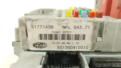 Second-hand car spare part fuse box unit for lancia ypsilon (101) 1.3 16v multijet argento oem iam references 51771409 501200410010 