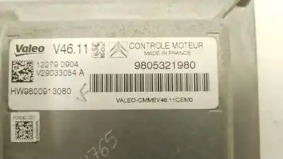 Автозапчасти б/у блок управления двигателем за peugeot 208 i (ca_, cc_) 1.2 vti 82 ссылки oem iam 9805321980 hw9800913080 122790904