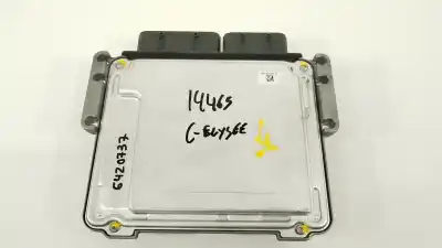 Pezzo di ricambio per auto di seconda mano CENTRALINA MOTORE per CITROEN C-ELYSEE (DD_)  Riferimenti OEM IAM 9832694380 0281035365 9818703480