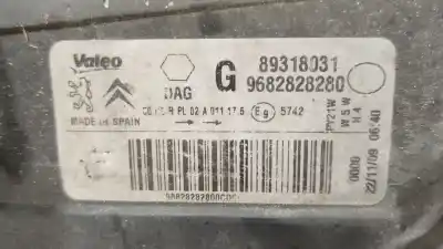Автозапчастина б/у ліва фара для citroen berlingo multispace (b9) 1.6 hdi 90 посилання на oem iam 9682828280 89318031 6208k6