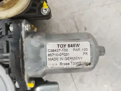 Автозапчасти б/у регулятор стекла переднего правого за toyota verso (_r2_) 1.6 d4-d (war20_) ссылки oem iam 698100f021 857100f031 