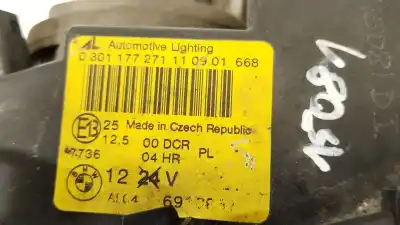 Peça sobressalente para automóvel em segunda mão farol / farolim esquerdo por bmw 3 (e46) 320 d referências oem iam 63127165775 0301177271 