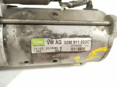 Автозапчастина б/у двигун запускається для audi a3 (8l1) 1.9 tdi посилання на oem iam 02m911023c  