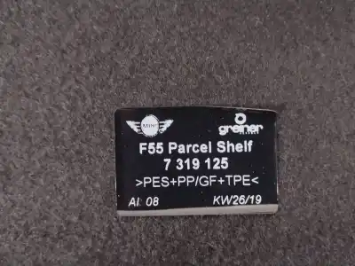 Автозапчастина б/у задній лоток для mini mini (f55) one посилання на oem iam 7319125 51467319125 