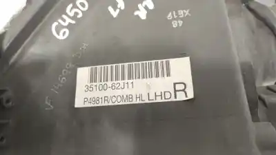Pezzo di ricambio per auto di seconda mano faro anteriore destro per suzuki swift iii (mz, ez) 1.3 (rs 413) riferimenti oem iam 3510062j11  