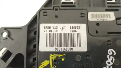 Second-hand car spare part fuse box unit for citroen c3 ii (sc_) 1.4 vti 95 oem iam references 9801148380 66652x 