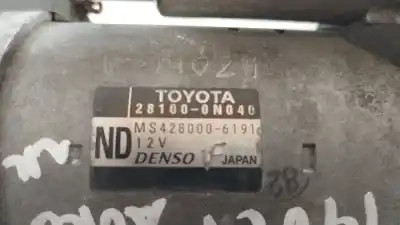 Автозапчастина б/у двигун запускається для toyota auris (_e18_) 1.4 d-4d (nde180_) посилання на oem iam 281000n040 ms4280006191 