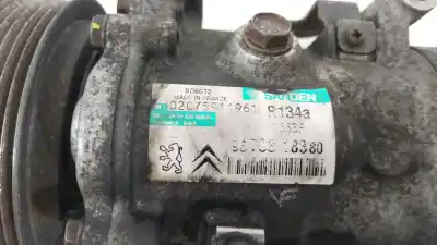 Second-hand car spare part air conditioning compressor for citroen berlingo multispace (b9) 1.6 hdi 90 oem iam references 9670318880 sd6c12 6453zz