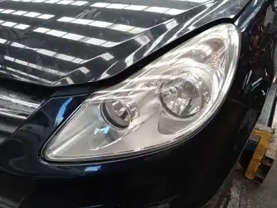 Second-hand car spare part LEFT HEADLIGHT for OPEL CORSA D (S07) 1.4 (L08, L68) OEM IAM references 13186381  