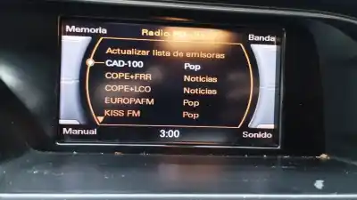 Second-hand car spare part MULTIFUNCTION DISPLAY for AUDI A5 SPORTBACK (8T) 2.0 TDI (105kW) OEM IAM references 8T0919603E  