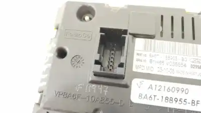 Second-hand car spare part multifunction display for ford fiesta (cb1) ambiente oem iam references 8a6t18b955bf a12160990 